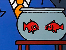 Poissons rouges