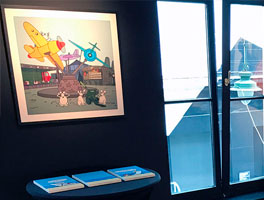 Expo Geluck, Palais du Bas